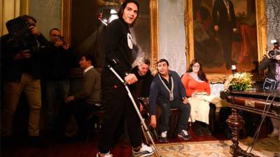 Radamel Falcao continuará su recuperación en Madrid con atención de médicos de Mónaco.