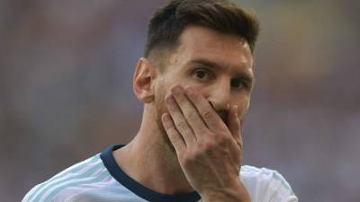 Lionel Messi y Argentina se estarán enfrentando este martes a Brasil en semifinales de la Copa América. Foto AFP.