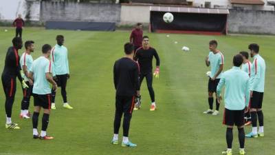 La Selección de Portugal se concentra para enfrentar a Honduras.