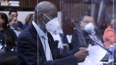 Tomás Ramírez, diputado del PSH por el departamento de Atlántida. Foto: Congreso Nacional / Twitter