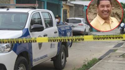 El vehículo de Ramón Valladares fue encontrado en uno de los pasajes de la colonia Santa Martha, sector Lomas del Carmen de San Pedro Sula.