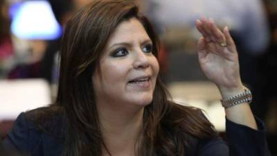 Lena Karim Gutiérrez Arévalo, exvicepresidenta del Congreso Nacional de Honduras. Foto de archivo.