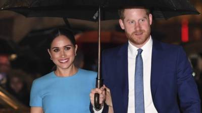 Meghan Markle y el príncipe Harry el pasado marzo. AFP