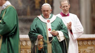 El Papa cumplirá un año de pontificado el 13 de marzo.