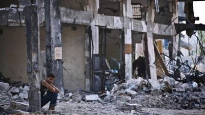 Pobladores de Gaza han regresado a sus hogares en ruinas tras la tregua.
