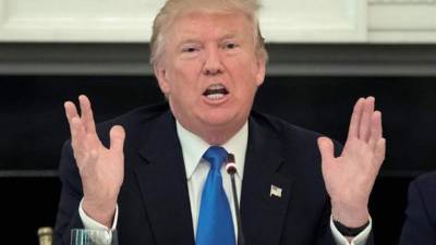El presidente de EEUU, Donald Trump. Foto: archivo