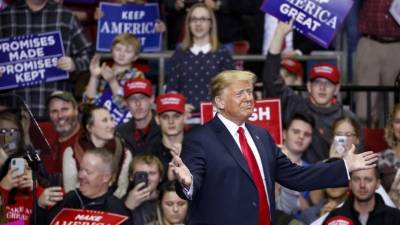 El presidente de EEUU, Donald Trump. Foto: AFP