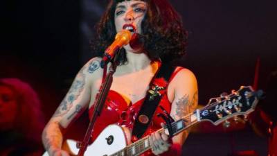 Mon Laferte. Foto: AFP/Archivo