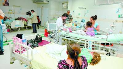 Los más afectados son los niños.