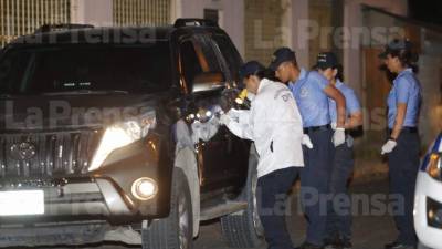 Lugar del atentado en Tegucigalpa, capital hondureña.