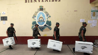 Un total de ocho son los candidatos que se disputan la Presidencia de Honduras. Foto AFP