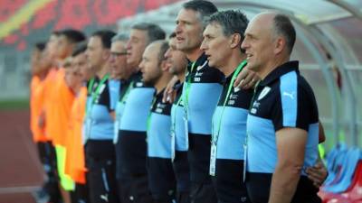 Fabián Coito tuvo un mal arranque en el Premundial Sub-20 con Uruguay que se juega en Chile.