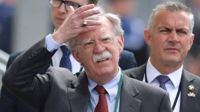 El ex asesor de seguridad de Trump, John Bolton, podría ser convocado a testificar en contra del mandatario en el juicio político./AFP.