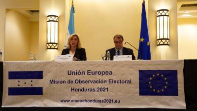MOE de la Unión Europea incluye 23 recomendaciones en informe final sobre comicios en Honduras