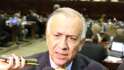 El presidente del Congreso Nacional, Mauricio Oliva.