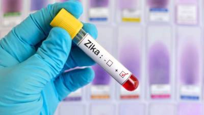 Blood sample positive with Zika virus