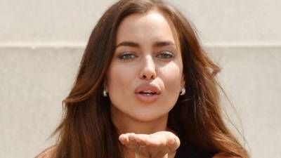 Irina Shayk novia del futbolista Cristiano Ronaldo.