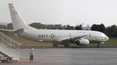 Imagen de archivo de un Boeing P-8 Poseidón de la Marina de los EEUU.