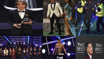 La Fifa premió a lo mejores de la temporada en Europa y en la gala del premio The Best se dieron fotos curiosas que no han salido a la luz pública. FOTOS AFP Y EFE.