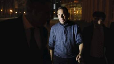 Juan Ángel Napout tras salir de la Corte Federal de Nueva York. Foto de NYDailyNews.com