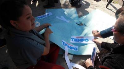 Los trabajadores de Editorial Honduras han protestado en varias ocasiones por el pago de sus sueldos.