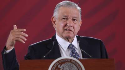 El presidente de México Andrés Manuel López Obrador. EFE