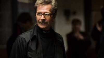 El actor Gary Oldman en una escena de la última cinta del “Hombre murciélago”.