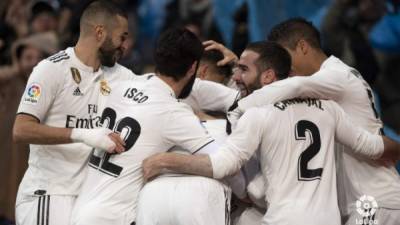 El Real Madrid logró una importante victoria contra el Sevilla en la Liga Española. Foto LaLiga.es