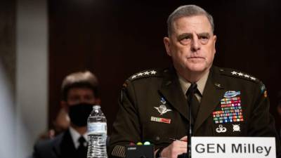 El general Mark Milley, jefe del Estado Mayor Conjunto, aconsejó a Biden mantener tropas en Afganistán para fortalecer al gobierno afgano./AFP.