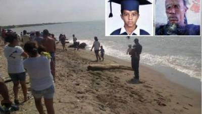 El pescadores hondureño Lionzo Elio Ruíz fue rescatado hoy frente a las costas de La Ceiba.