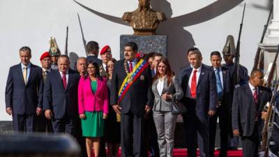 Diosdado Cabello y Delcy Rodríguez forman parte de la 'todopoderosa Asamblea Constituyente' creada por Maduro./AFP.