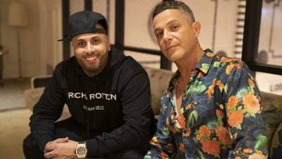 Nicky Jam y Alejandro Sanz.