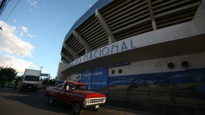 El estadio nacional Tiburcio Carías está siendo remozado.