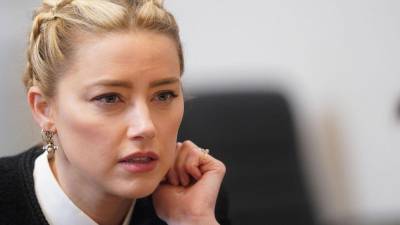 La actriz estadounidense Amber Heard.