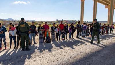 La Patrulla Fronteriza ha denunciado un aumento de arrestos de inmigrantes en la frontera sur de EEUU en los últimos tres meses./AFP.