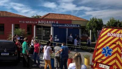 Las autoridades no especificaron la edad de las víctimas, pero medios locales informaron que el centro educativo acoge a niños de entre seis meses y dos años. Foto: AFP