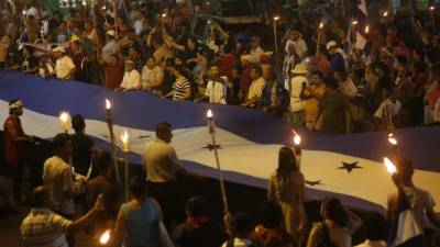 Los miembros de la oposición salieron de nuevo a protestar a las calles.