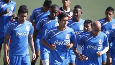 Los jugadores de Olimpia regresaron a los entrenamientos con el objetivo de triunfar ante Platense.
