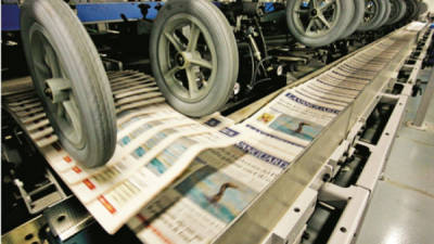 Los diarios venezolanos han reducido su tiraje por la falta de papel.