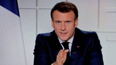 Macron decretó un nuevo confinamiento afirmando que las variantes del covid 19 son más contagiosas y mortíferas./AFP.
