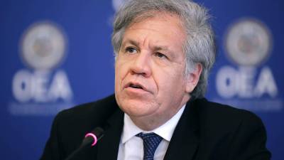 Luis Almagro, secretario general de la OEA.