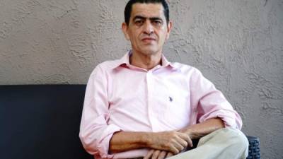 Gustavo Ardón es un reportero muy conocido en San Pedro Sula.