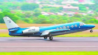 El avión West Wind data desde 1070 al servicio de la presidencia de Honduras.