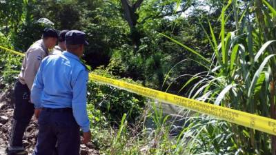 Se desconoce el sexo y la identidad de la víctima.