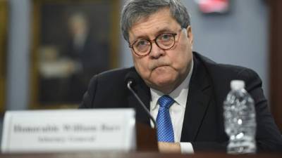 El fiscal general de Estados Unidos, Bill Barr. AFP