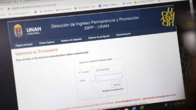 Las autoridades de la Unah esperaban que se matricularan entre 80,000 y 85,000 estudiantes.