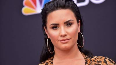 Demi Lovato, cantante y actriz estadounidense. Foto: AFP