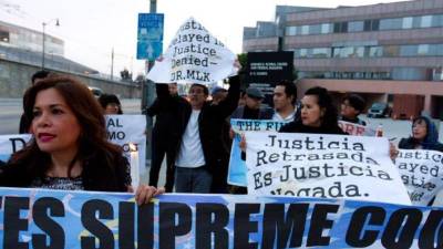 Organizaciones a favor de los inmigrantes presionan por la reforma migratoria.