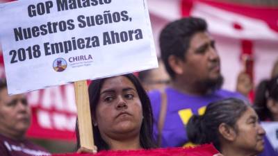 Honduras ocupa el cuarto lugar de los beneficiados por el DACA.// Foto AFP.