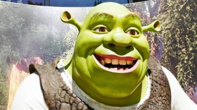 El actor Mike Myers prestó su voz al ogro más querido del cine Shrek. Foto: Getty.